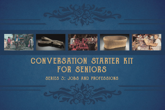 Conversation Starter Kit for Seniors: Series 3 - Jobs and Professions